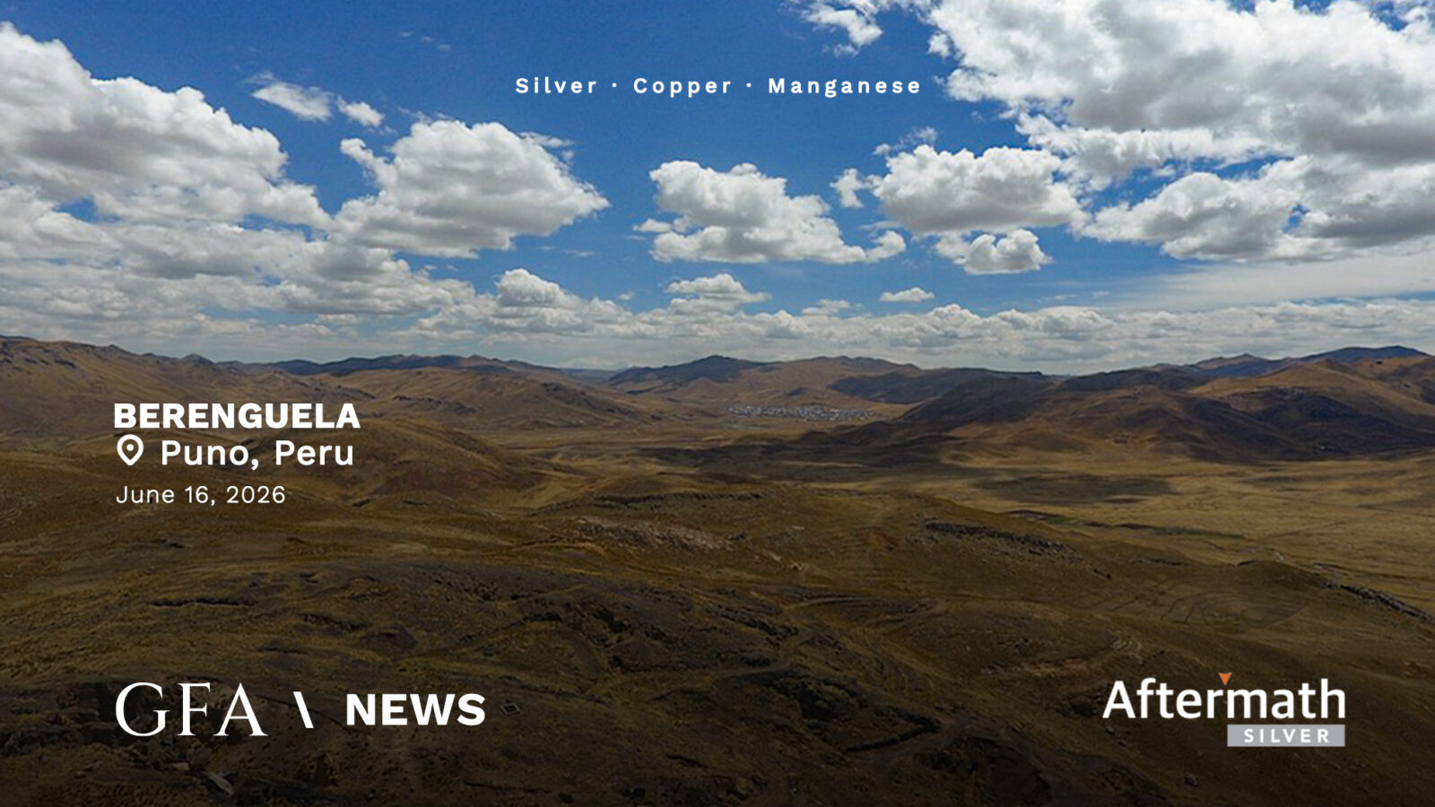 Global Frontier Advisors named to Aftermath Silver's critical-metals Advisory Board